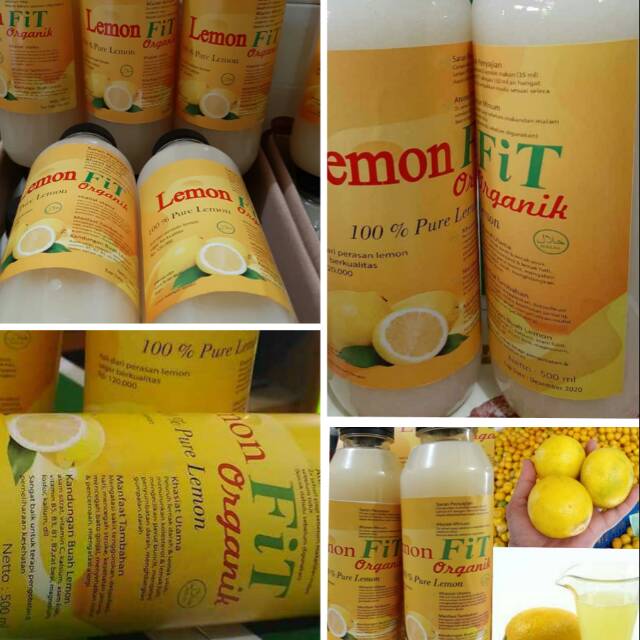 

Lemon Fit Organik (100% Pure Lemon)