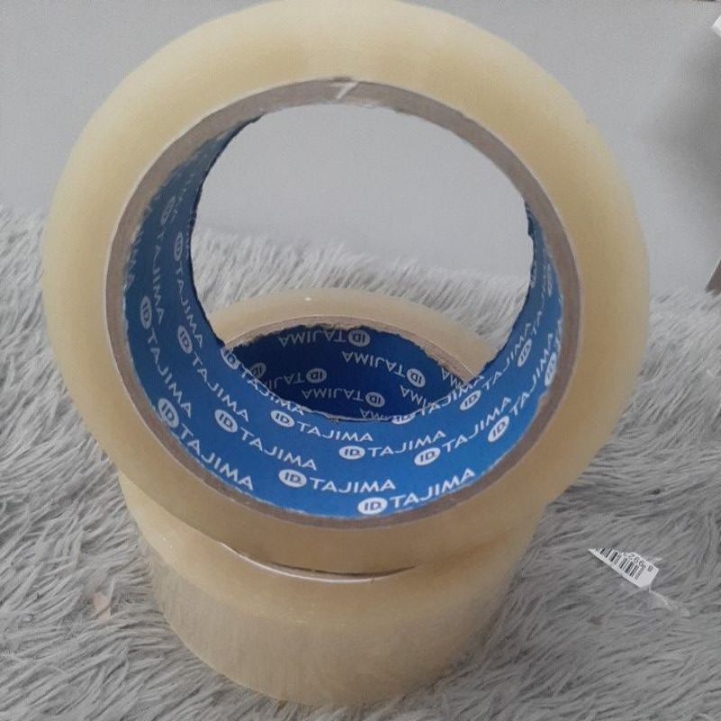 

Lakban bening 90 Yards lebar 45 mm