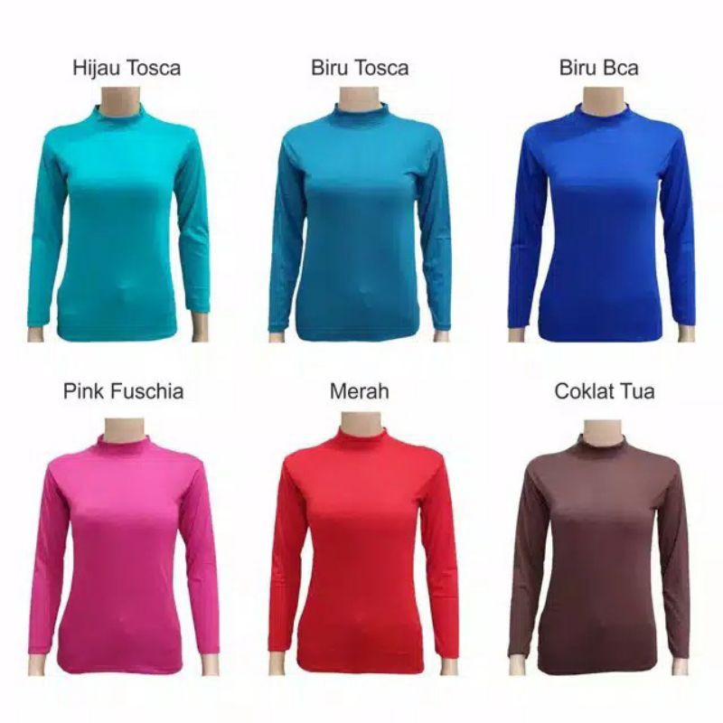 Menset baju / dalaman baju / Manset baju / Manset murah / kaos polos lengan panjang