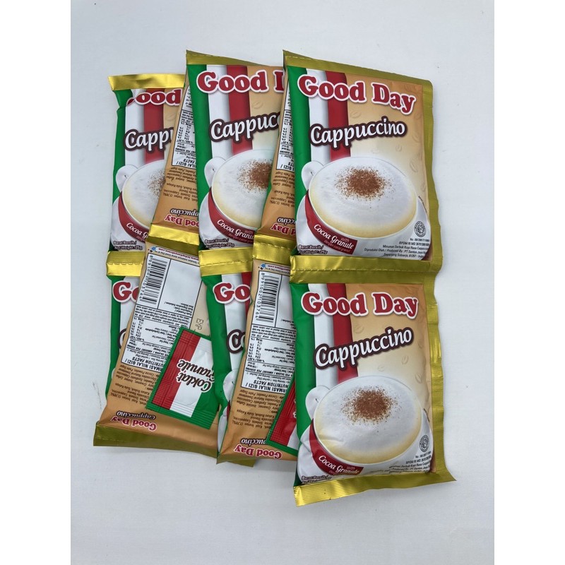 

Good Day Cappucino 10x25g KOPI