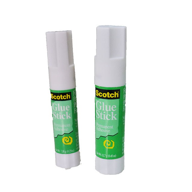

Scotch 3M Permanent Glue Stick Green, Clear, Non-toxic, Acid-free