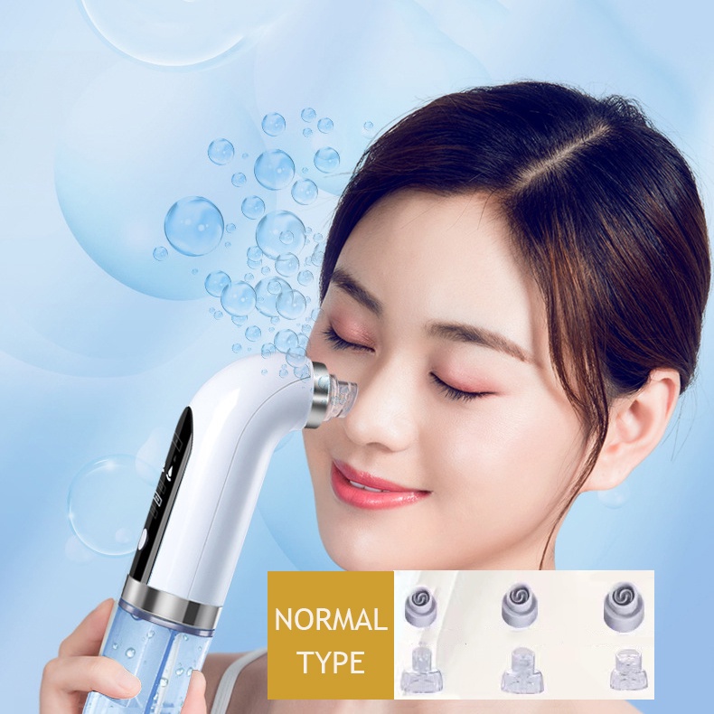 Alat Penyedot Komedo Sirkulasi Air /Vacuum Pori Blackhead Cleaner Rechargeable Blue Light