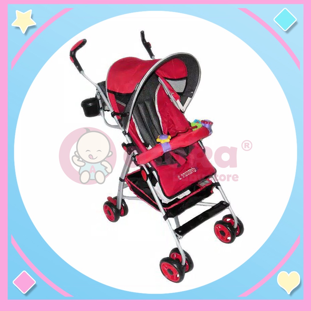 Stroller Pliko Buggy Adventure 108 ASOKA - Kereta Dorong Bayi ASOKA