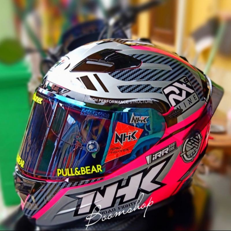 NHK Rx9 Racer X Pink Fluo Paket Ganteng