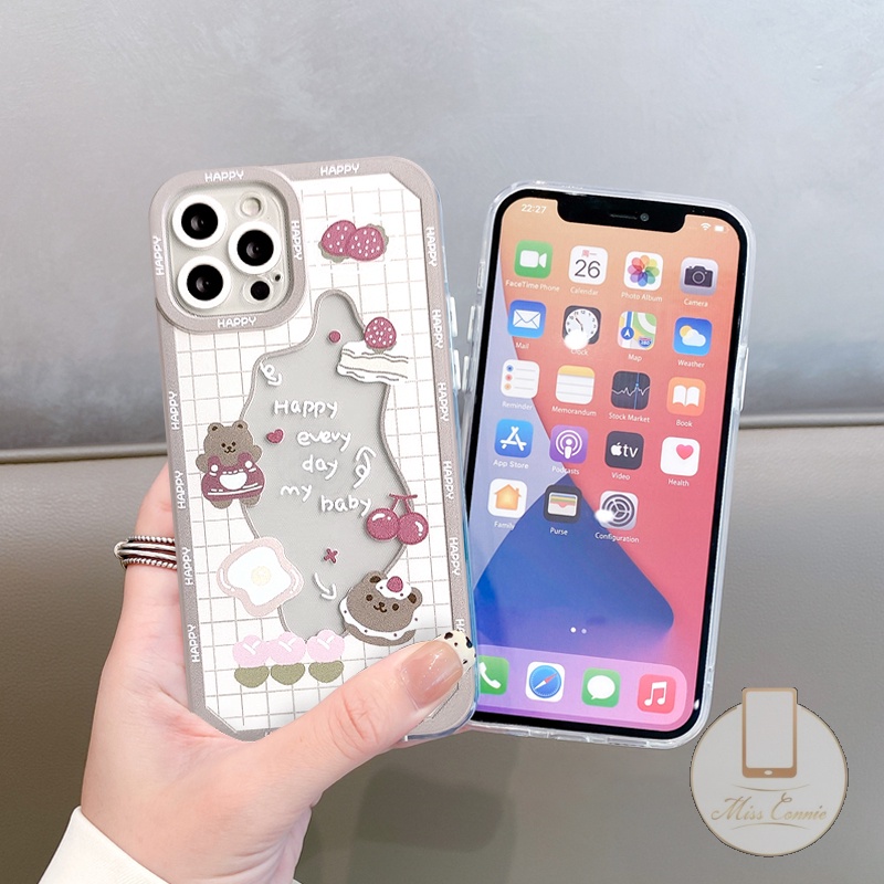 Casing Silikon Realme 9 9Pro C25s C25Y C31 C35 8i C11 5 5i 5S 6i C3 C15 C25 C12 C20 C21 C21Y Narzo 50A 50A Motif Strawberry