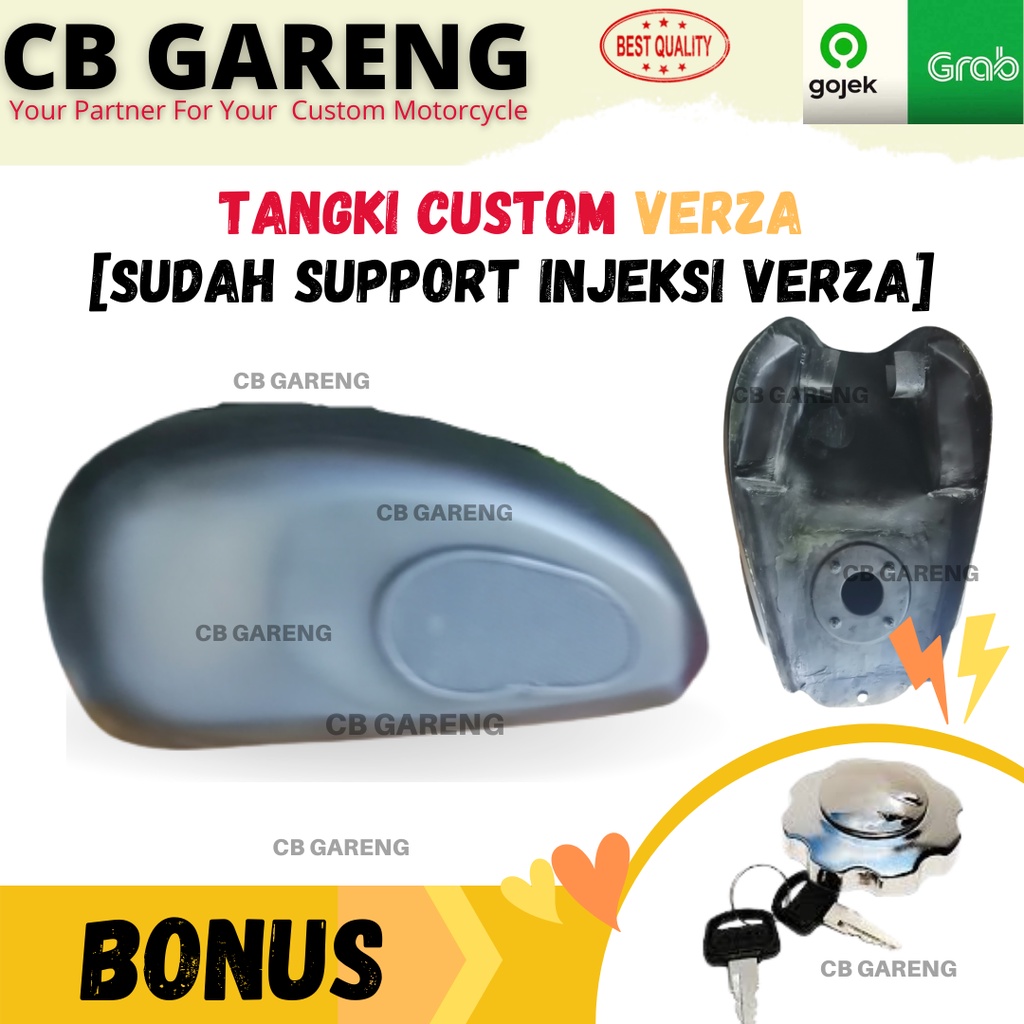 Tangki Custom Motor Verza Japstyle BERGARANSI
