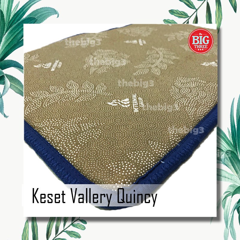 Vallery Quincy Keset EMBOSS Microfiber motif Minimalis Kiara Ameta Darwin Mateo Davin Rover Emeril Star Ivory Glory Joy Ferlia  - 40x60 ANTI SLIP