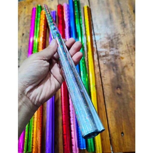 

Sampul kado metalic hologram (isi 10)