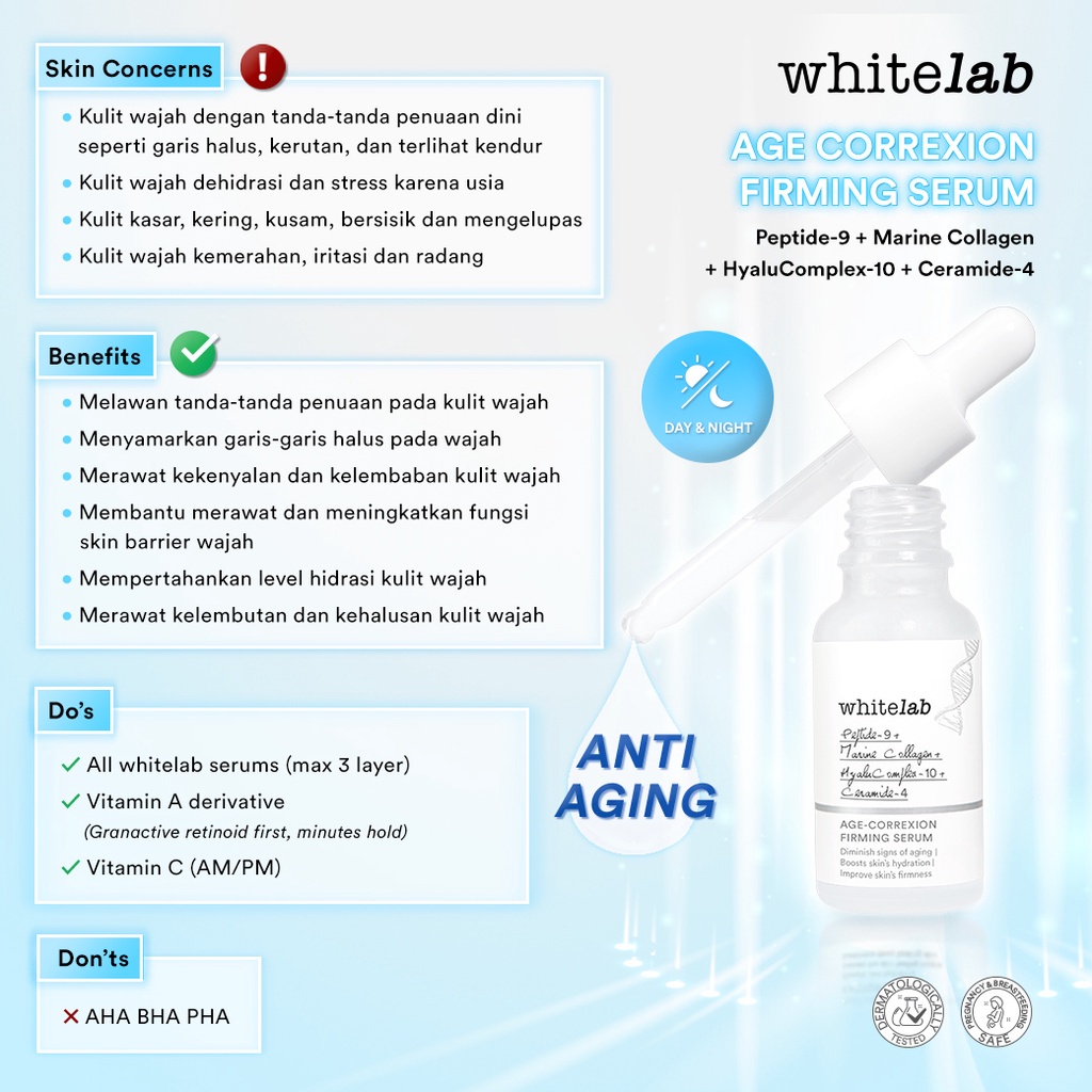 WHITELAB Age Correxion Firming Serum
