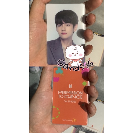Photocard PTD LA Dispenser Taehyung