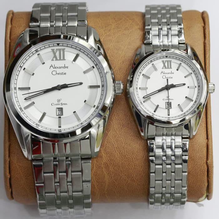 Terlaku Jam Tangan Couple Alexandre Christie Ac8501