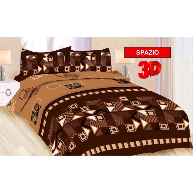 Bedcover bonita 1 set seprei 180x200 motif spazio