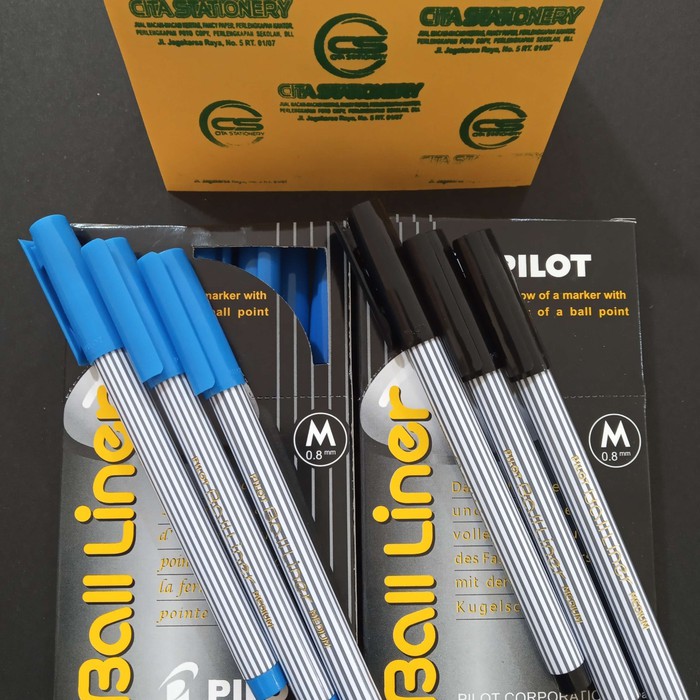 

Pulpen Pilot Ball Liner/ Pulpen Ball Liner/Pilot Ball linner 0.8 (Satuan)