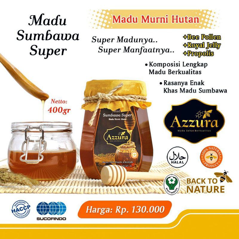 

Madu Asli Azzura