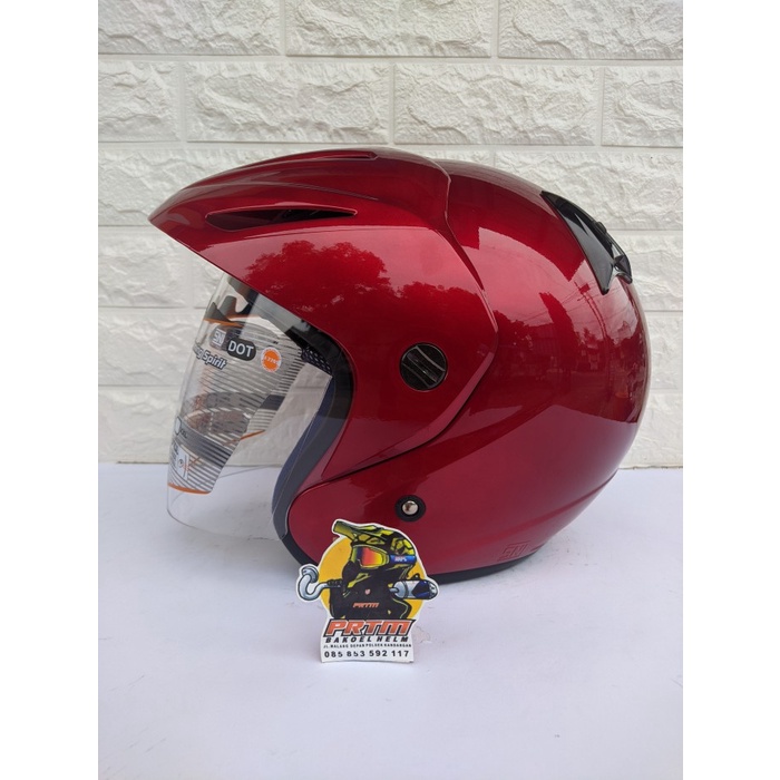 HELM INK CX 22 ORI (ONGKIR MURAH 2KG) - Deep Purple