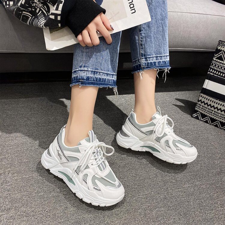 AVANCEID 1898 Sepatu Sneakers Wanita Sekolah Olahraga Sport Putih Import