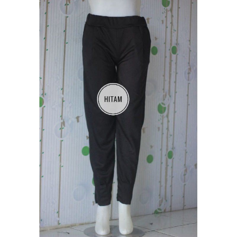 celana tulip scuba premium Hazel Scuba Pants / Bawahan Wanita Fashion Celana Scuba Pants Premium-HITAM