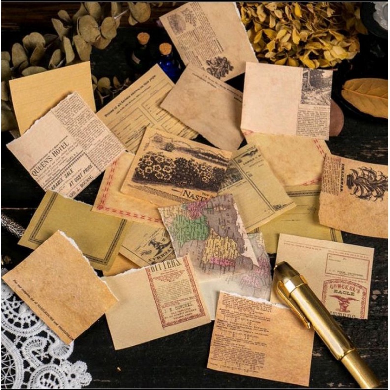 

10pcs Themed Memo Pad Scrapbook Journal // Dimino