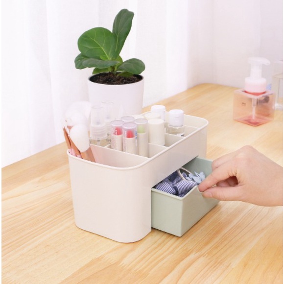 TIKTOK - D6077 Rak MultiFungsi / Rak Import / Rak Kosmetik Plastik Serbaguna / Rak Kosmetik Laci / Storage Box Organizer / Rak SerbaGuna