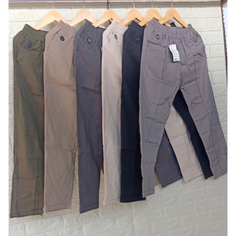 BAGGY PANTS JUMBO KATUN STRETCH TWILL COMBED