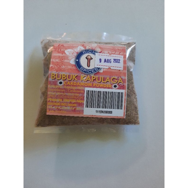 

Bubuk Kapulaga rich 20 gr cardamom powder