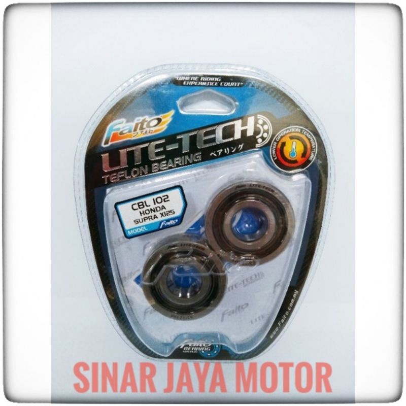 BEARING KLAHER KRUK AS FAITO FORCE1 MIO SATRIA 150 FU NINJA 150 RX KING BEAT SONIC 150