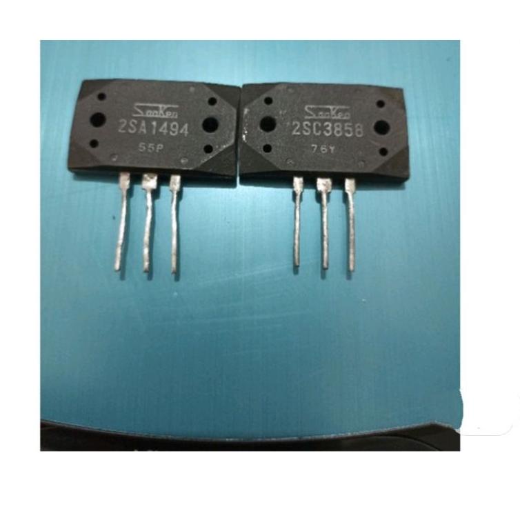 Terbaru.. sanken 2SA 1494 / 2SC 3858 original cabutan japan