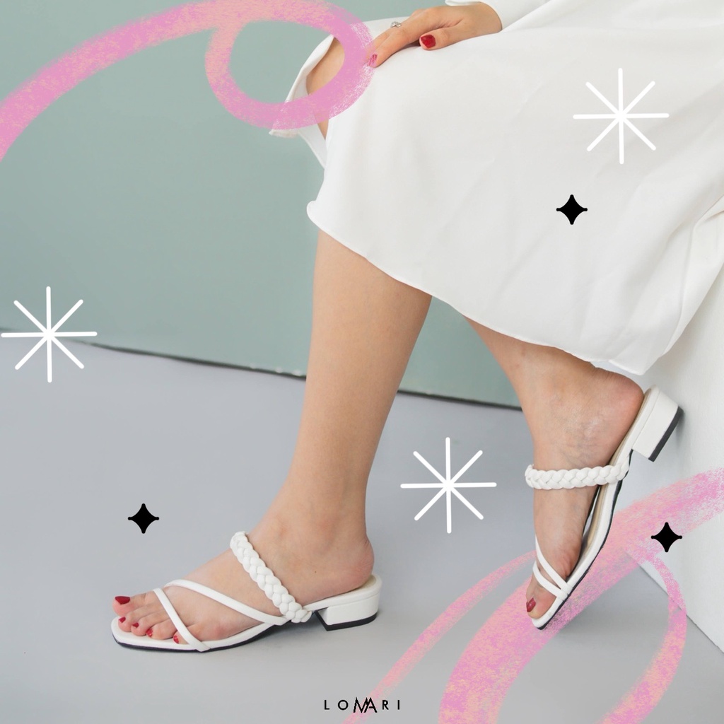 JADE SERIES LOMARI (NEW COLOR) - Sandal Heels Wanita