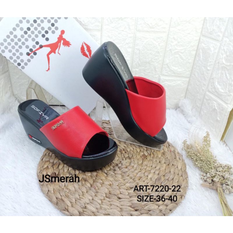 SANDAL WEDGES IMPORT WANITA SOFIYA 7220-22-6