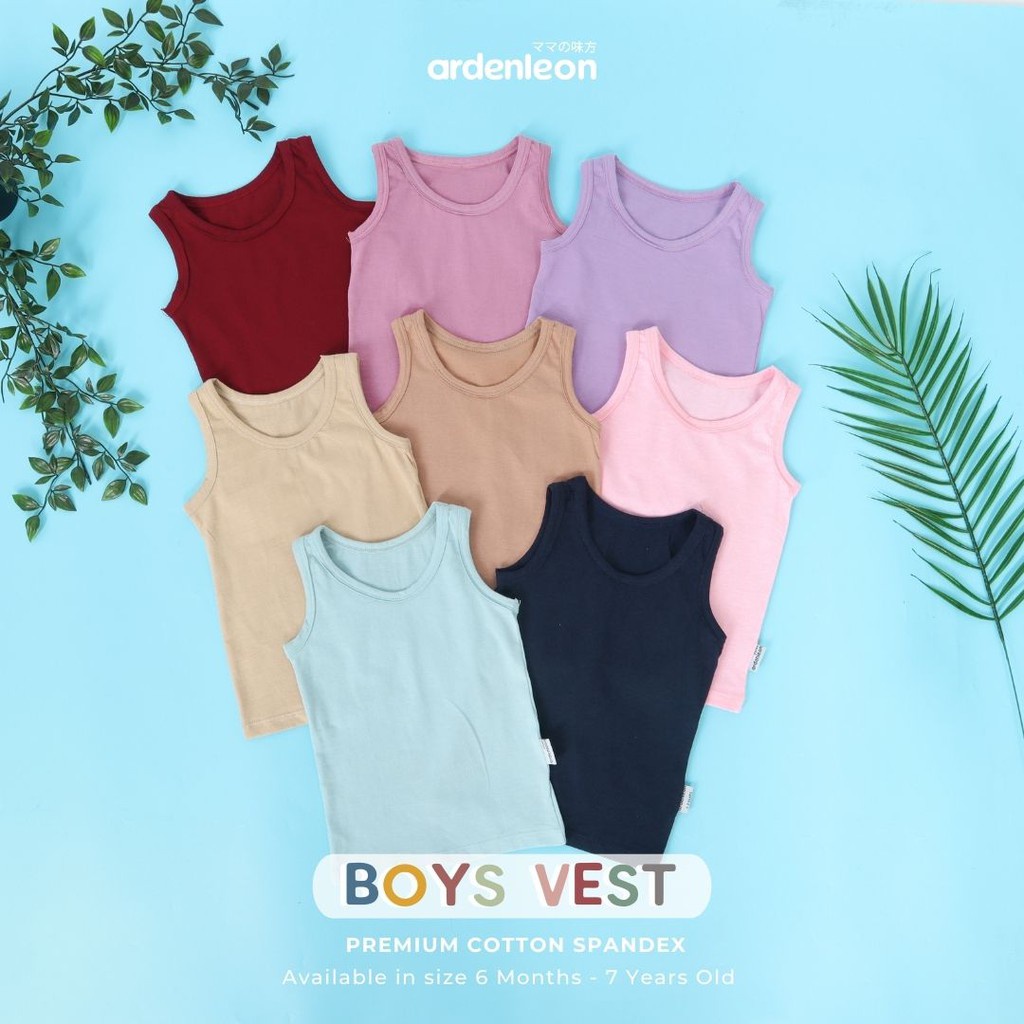 ARDENLEON Boys Vest Singlet 2.0 Kutung