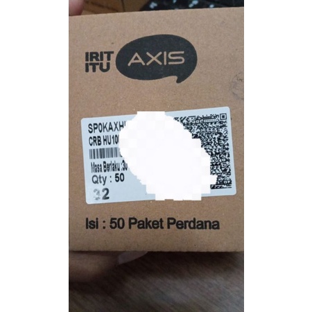 [TERMURAAAAHHH]PERDANA AXIS REGULER PERBOX/AXIS0KB/FREE/SEGEL