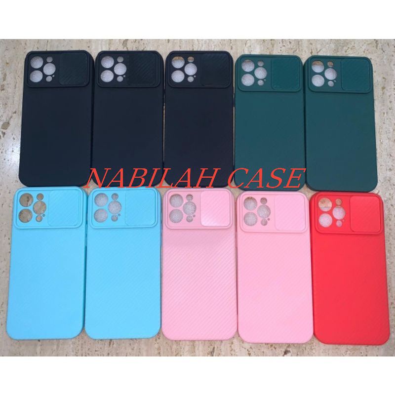 Soft Case Slide Camera Protection Vivo Y91/ Y93 / Y95 / Y91C/ Y1S/ Case Slide Garis-Garis Protection