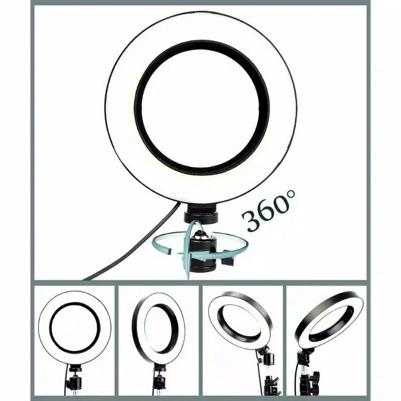LED ringlight mini 26cm 10inch for makeup vlog youtube