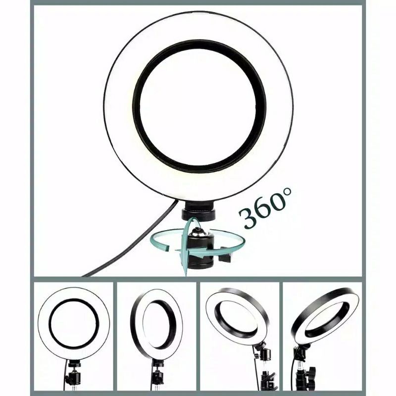 LED ringlight mini 26cm 10inch for makeup vlog youtube