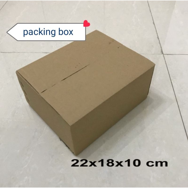 

kardus uk.22x18x10 cm box packing/aksesoris dll