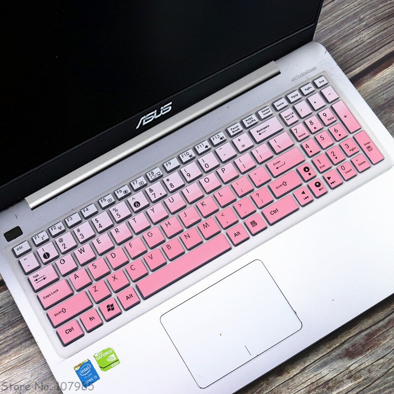 Skin Cover Pelindung keyboard Laptop 15.3 &quot;Untuk Asus N50 N53S N53SV K52F K53S K53SV K72F K52 A52J A53 G51 N53 N52 N53 G73