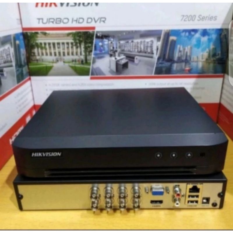 DVR HIKVISION 8CH FULL HD 108OP DS-7208HQHI-K1/E support AUDIO RESMI