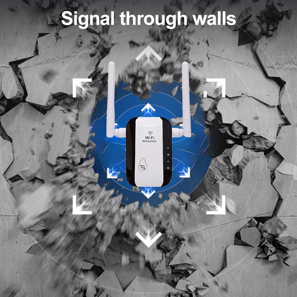 Wifi Repeater 1200Mbps Access Point Wireless WiFi Signal Range Extender  ALAT PENGUAT SIGNAL WIFI