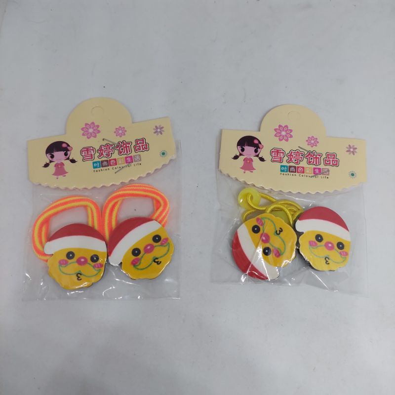 IKAT RAMBUT NATAL/ KUNCIRAN RAMBUT ANAK MOTIF NATAL