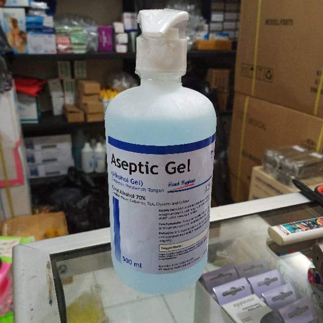 Aseptic Gel Hand Sanitizer 500ml refill OneMed