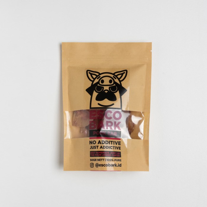 Murah Escobark Pork Ear | Kuping Babi Kering Dehydrated Pig Snack Anjing Dog Spesial