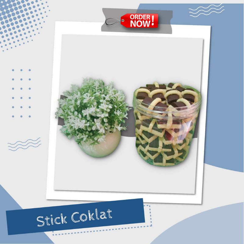 

Kue Kering Stick Coklat
