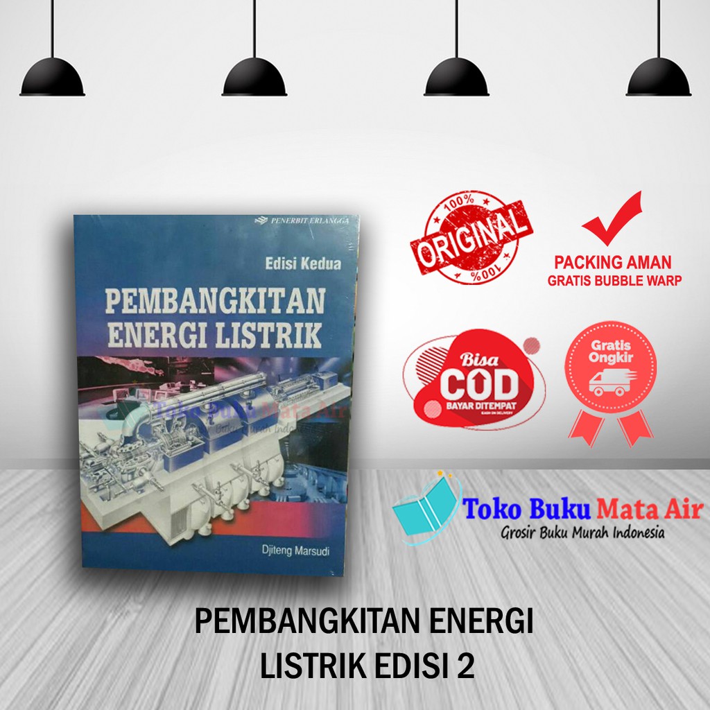 BEST SELLER ORIGINAL PEMBANGKITAN ENERGI LISTRIK ED. 2 DJITENG ERLANGGA