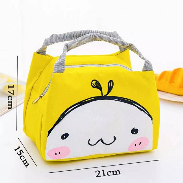 Tas Bekal Anak Karakter Tahan Panas Dingin Cooler Bag Import