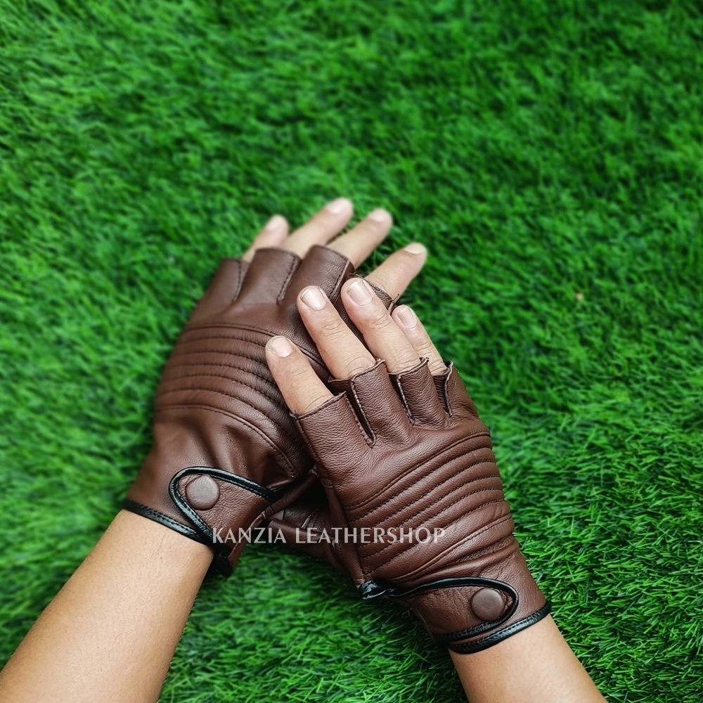 Sarung Tangan Kulit Motor Rider Waves Gloves