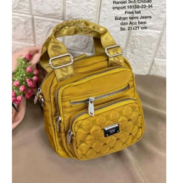 Y23H  TAS WANITA CHIBAO IMPORT TERBARU/TAS CHIBAO 3IN1 ORIGINAL BDQ