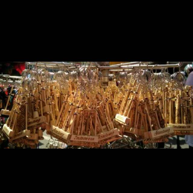 PROMO TERMURAH OLEH-OLEH BANDUNG GANTUNGAN KUNCI ANGKLUNG