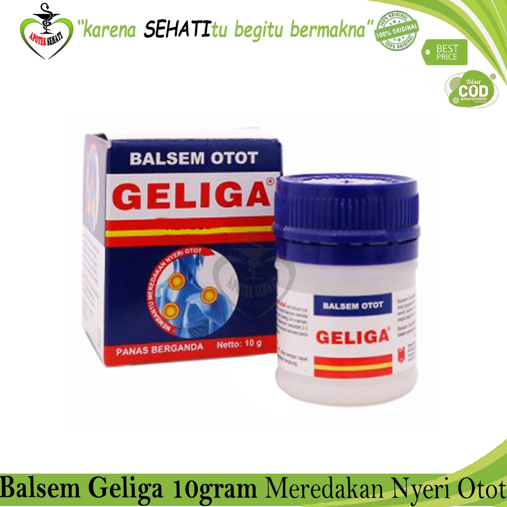 BALSEM OTOT GELIGA 10GR MUSCULAR BALM NYERI PINGGANG