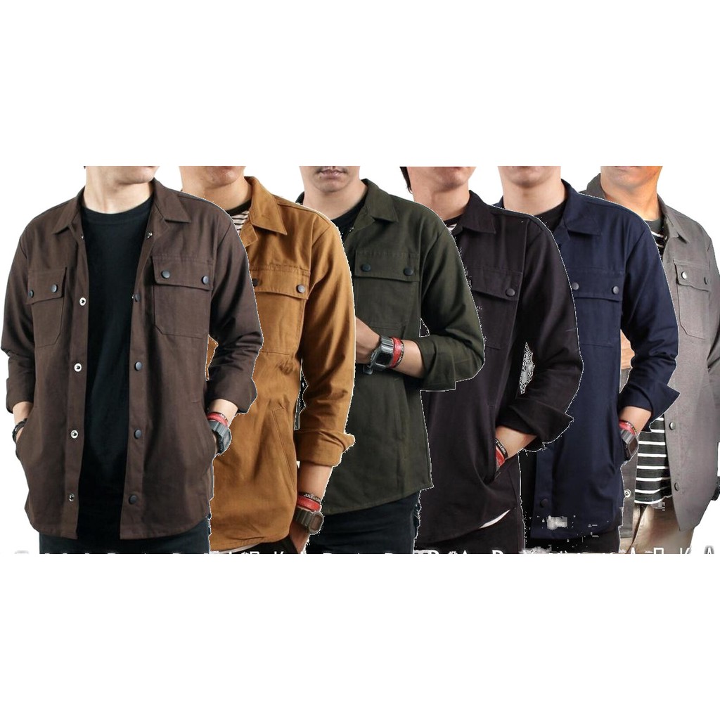 JAKET TRUCKER SEMI PARKA  / JAKET FIELD - AMZ JACKET SPRK