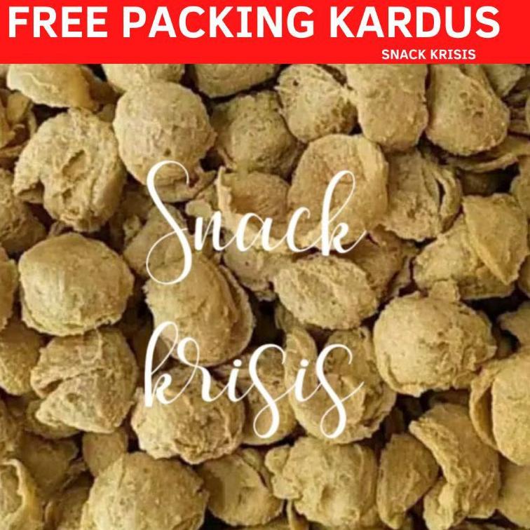 

pz✻Best➲ Keripik tahu walik tahu Pong Tahu bulat mini 500 gram FREE BUBLE Z74